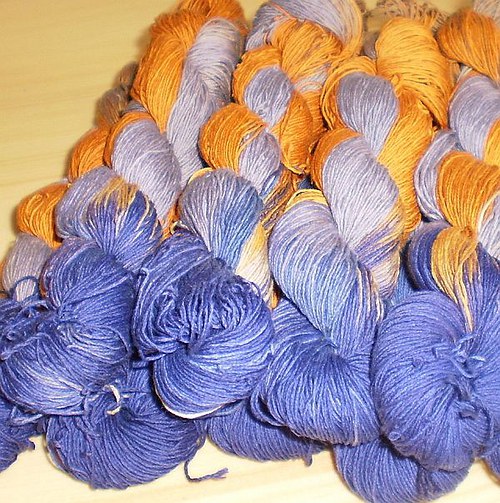Kordonet Batik "Orange Violet" SLEVA — foto 4