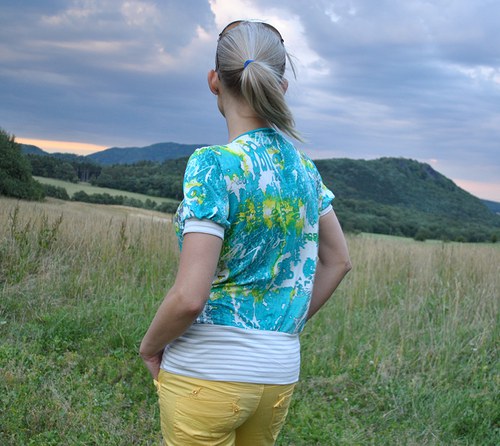 Tyrkys s motýlkem — foto 3