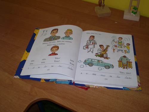 Látkový obal na SLABIKÁŘ — foto 3