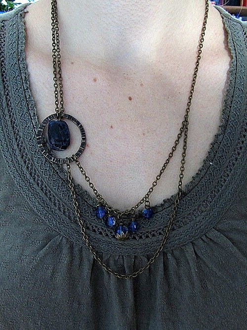 Sodalit Necklace — foto 6