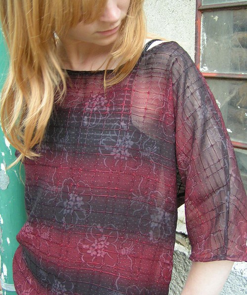 Bordó halenka kytičky — foto 6