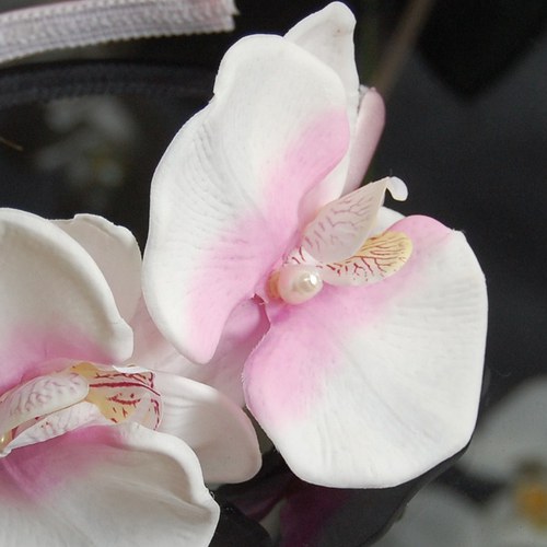 Orchidej pro romantiky ... čelenka — foto 4