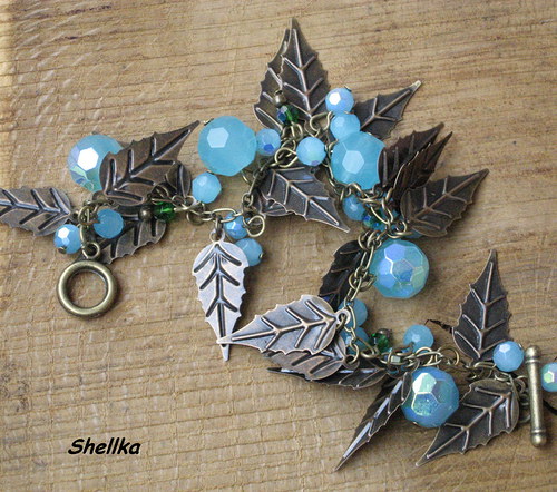 Náramek s listy — foto 3
