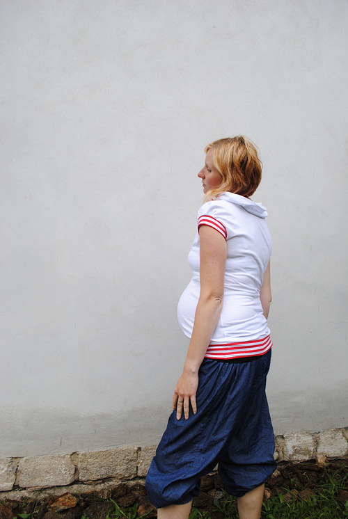 Těhotenské triko pro Eliburesova — foto 3