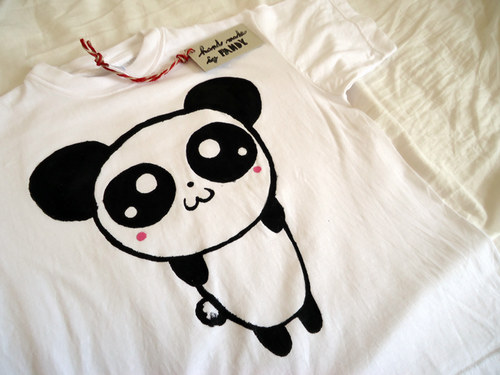 Kawaii panda. / dětské triko vel. 140 — foto 2
