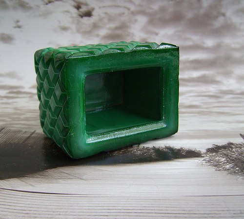 Malá dózička - jade sklo — foto 2