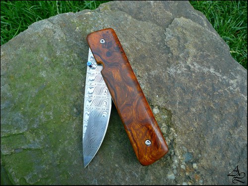 Nůž / Damasteel / Desertironwood — foto 3