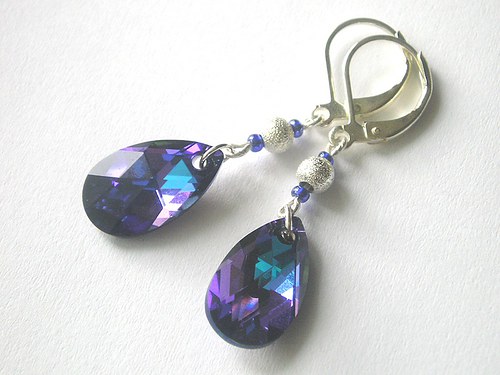 Swarovski kapky Heliotrope — foto 3