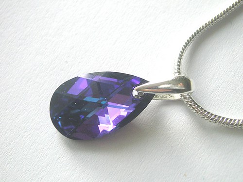 Swarovski kapky Heliotrope — foto 4