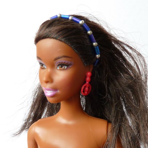 Korále / čelenka / náramek pro Barbie — foto 4