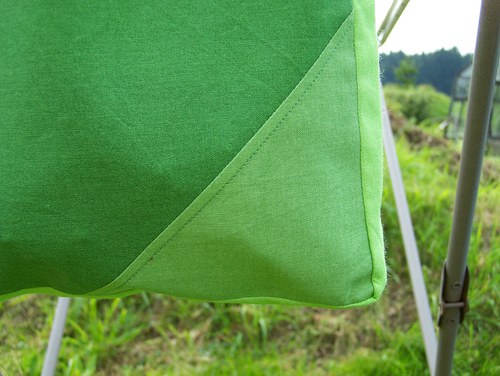 Taštička na kolíky - zelená — foto 6