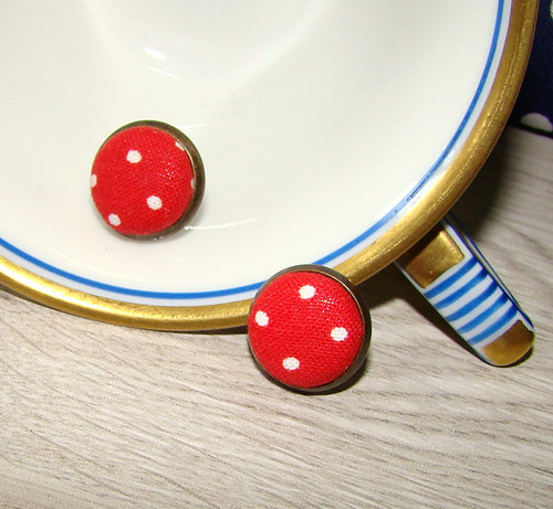 Buttonkové puzetky "Retro muchomůrky" — foto 2