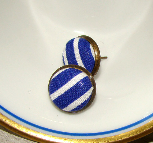 Buttonkové puzetky "Retro proužkovky" — foto 2