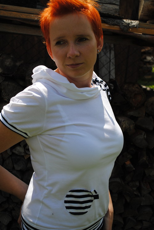 Něžně pruhaté s malou aplikací — foto 2