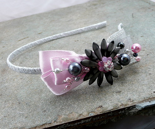 Čelenka : " Silver pinky " — foto 2