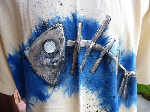 Pánské, "vykulená RYBA", L/XL — foto 3