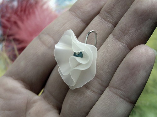 Plastic milk flower little l — foto 2