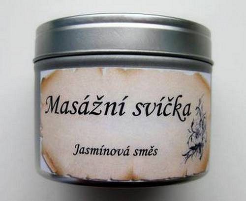 Masážní Svíčka Jasmínová — foto 3