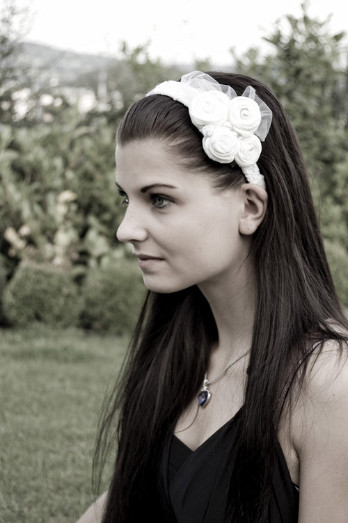 Čelenka "white day" No.2 — foto 2