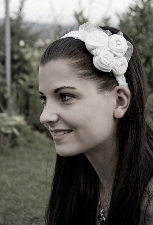 Čelenka "white day" No.2 — foto 6