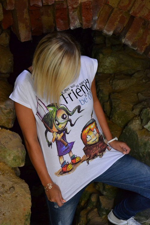 Bavlněné tričko S 289 Friend — foto 3