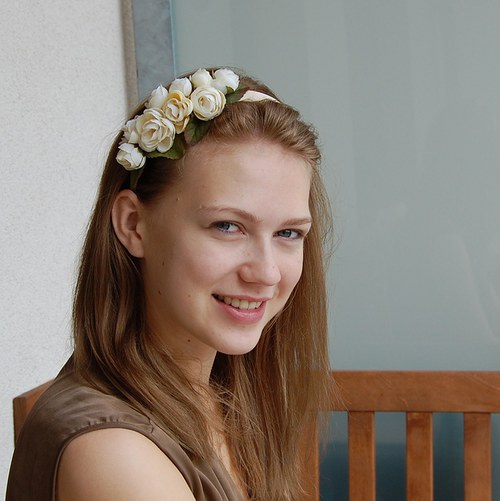 Scarlet roses ... čelenka — foto 3