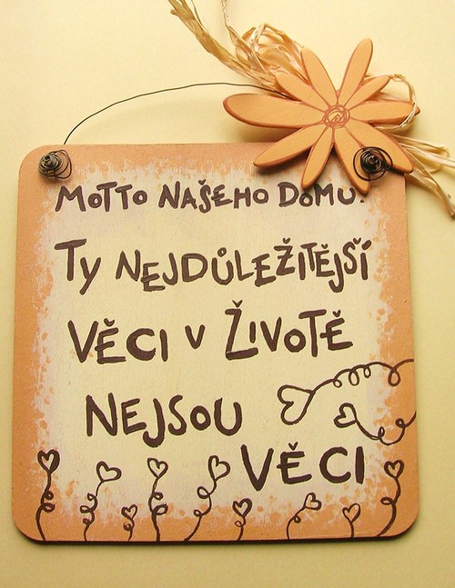 Motto našeho domu — foto 2