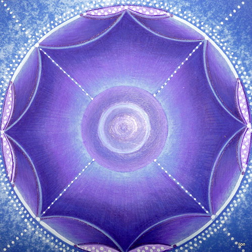 MANDALA CESTA K "vyššímu JÁ "- 7.ČAKRA — foto 5