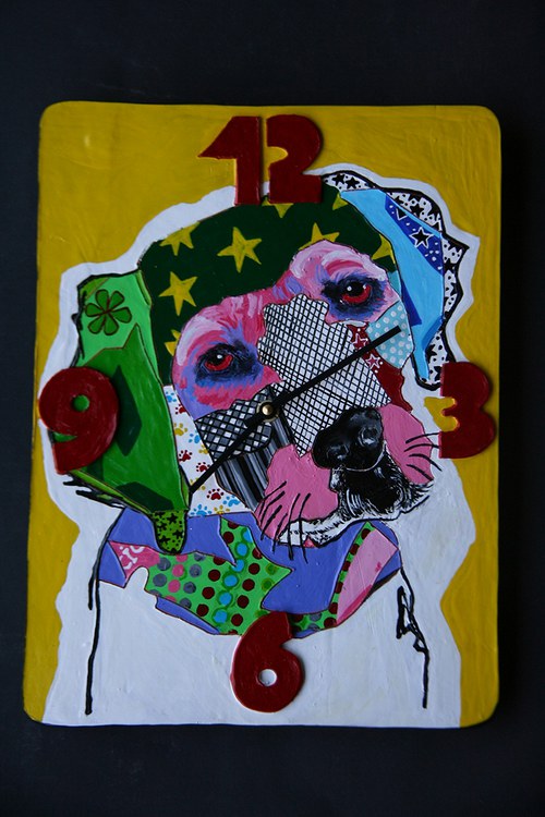 Hodiny Pop Art — foto 3