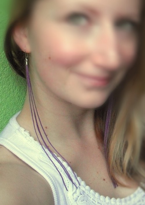 Náušnice "Lilky liny" — foto 2