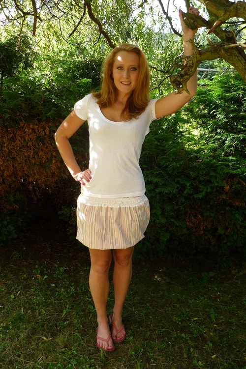 Balonová letní sukýnka — foto 5