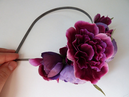 Čelenka Lilac-Bordó — foto 3