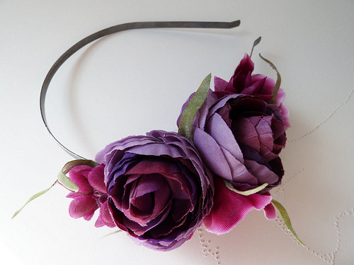 Čelenka Lilac-Bordó — foto 4