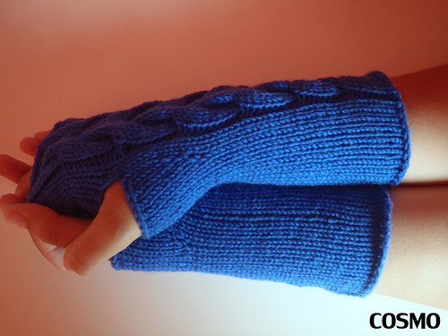 Modré návleky — foto 4