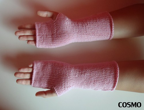 Světle růžové návleky — foto 3