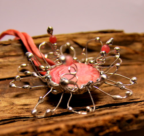 Rhodochrozitový květ — foto 3