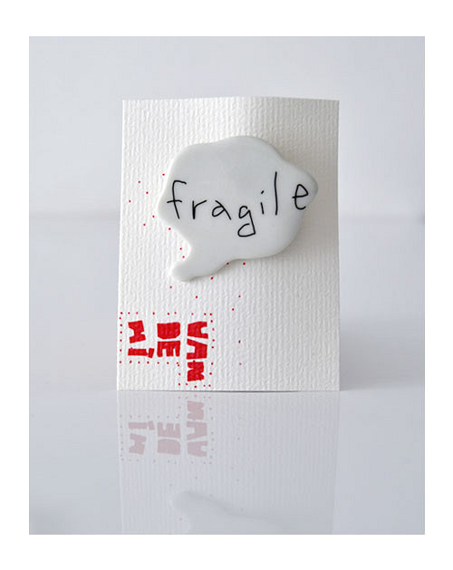 Komiksová bublina "fragile" — foto 2