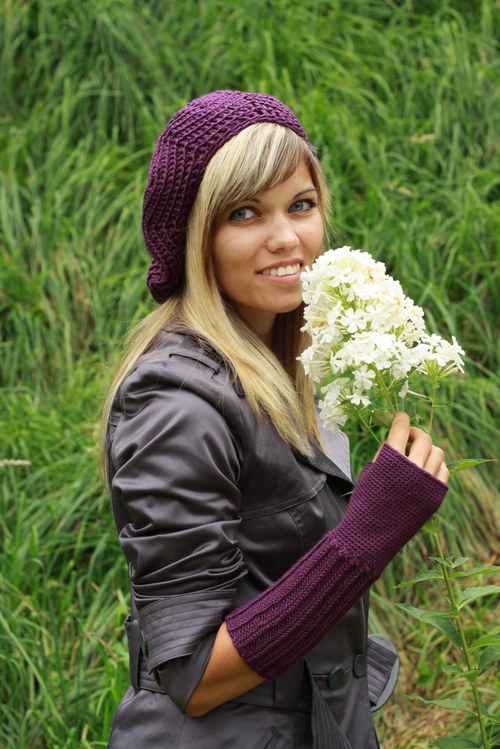 AKCE! Komplet baret a návleky 380,- — foto 3