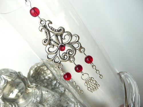 Ornamentky- červené -VÝPRODEJ — foto 3