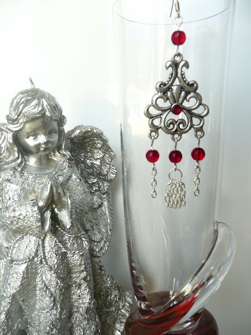 Ornamentky- červené -VÝPRODEJ — foto 4