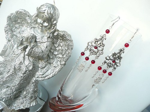 Ornamentky- červené -VÝPRODEJ — foto 5