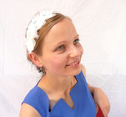 Čelenka : " Be lucky in blue " — foto 4