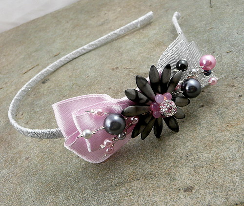 Čelenka : " Silver pinky " — foto 3