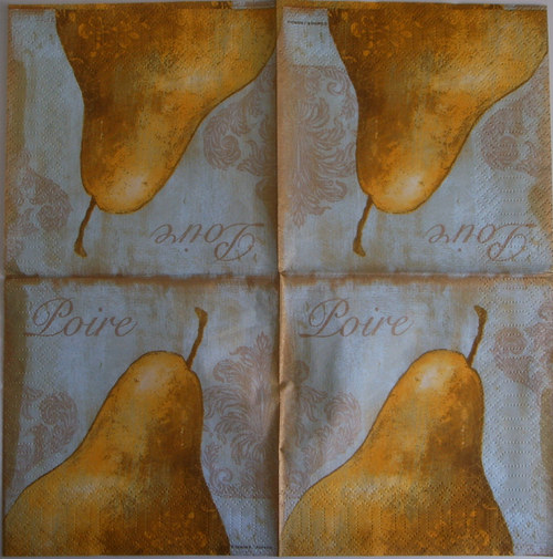 Ubrousek, motiv "Golden Pear" — foto 2