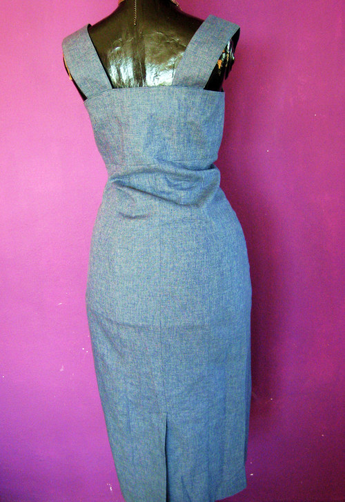 SLEVA!!!Retro jeans šatečky — foto 5