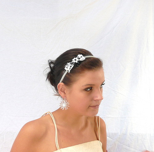 Čelenka : Marguarita black dotted " — foto 2
