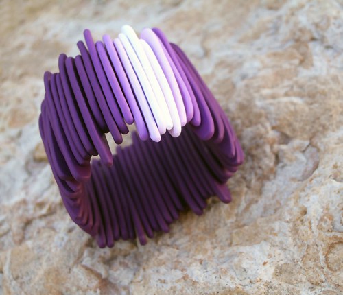 Vertical lines /violet/ — foto 2