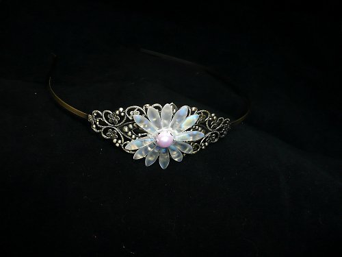 Čelenka : " Vintage in white " — foto 3
