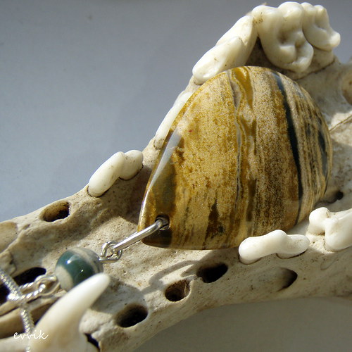 Oceánový jaspis pískové barvy — foto 2