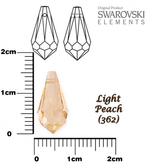 Swarovski drops ( stříbro Ag 925 ) — foto 5